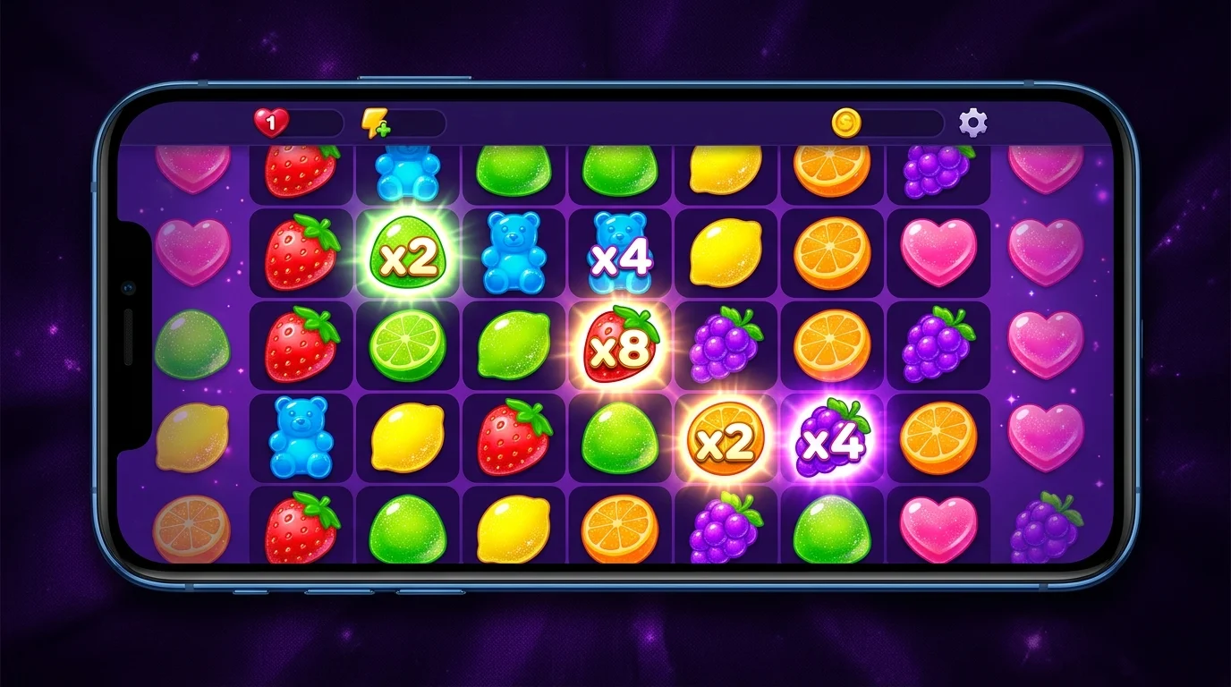 Sugar Rush no Brasil: como funcionam a grade de doces e os multiplicadores